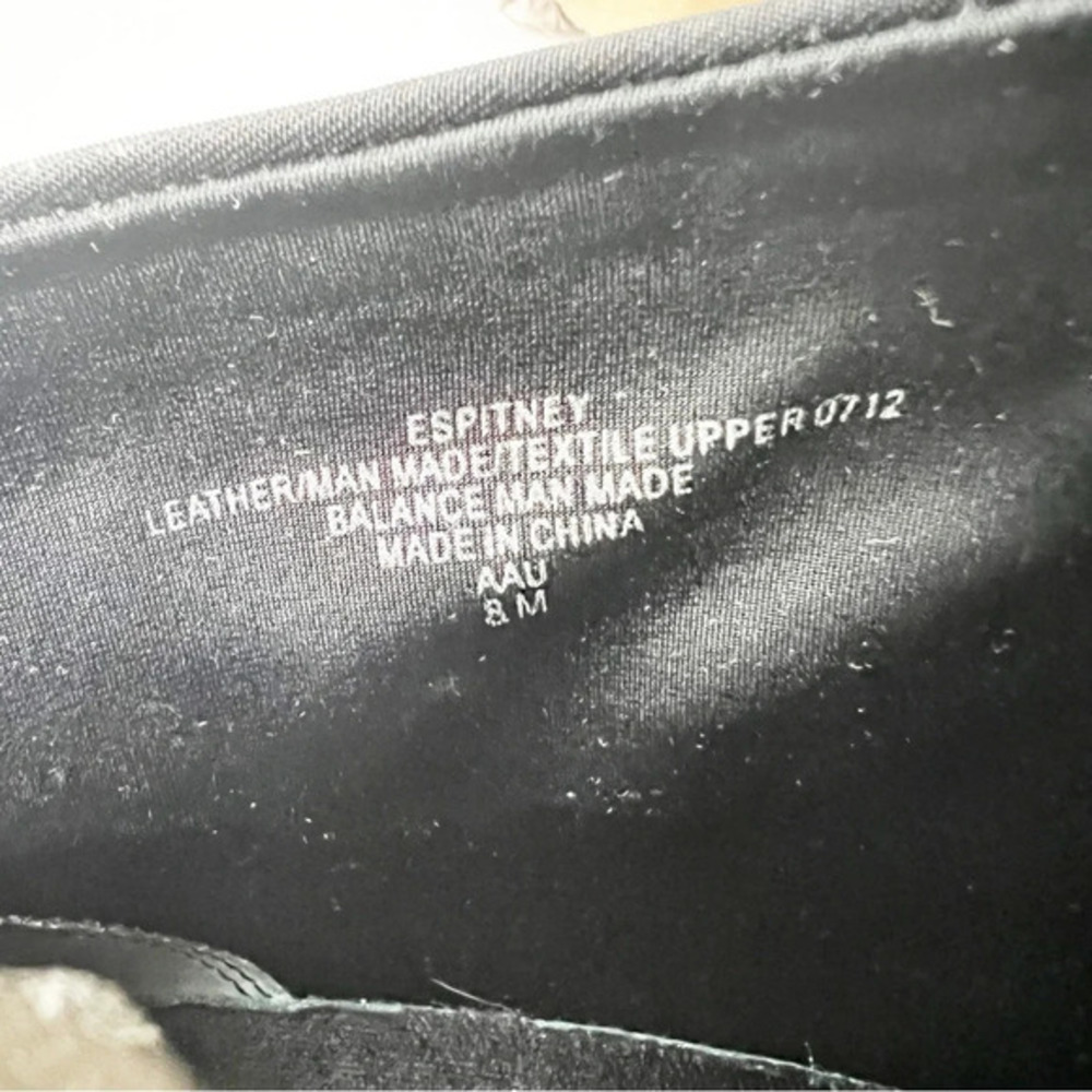 Easy Spirit Pitney Black Leather Ankle Boot Women’s Size 8‎ Smooth Mixed Media - Picture 4 of 10